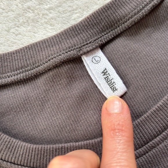 ribbed ruffle sleeve top - Picture 4 of 6